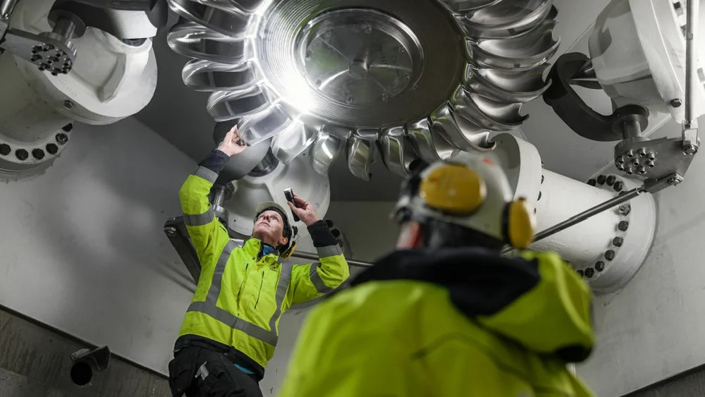 TUSSA vedlikehald kraftsstasjon foto Tussa