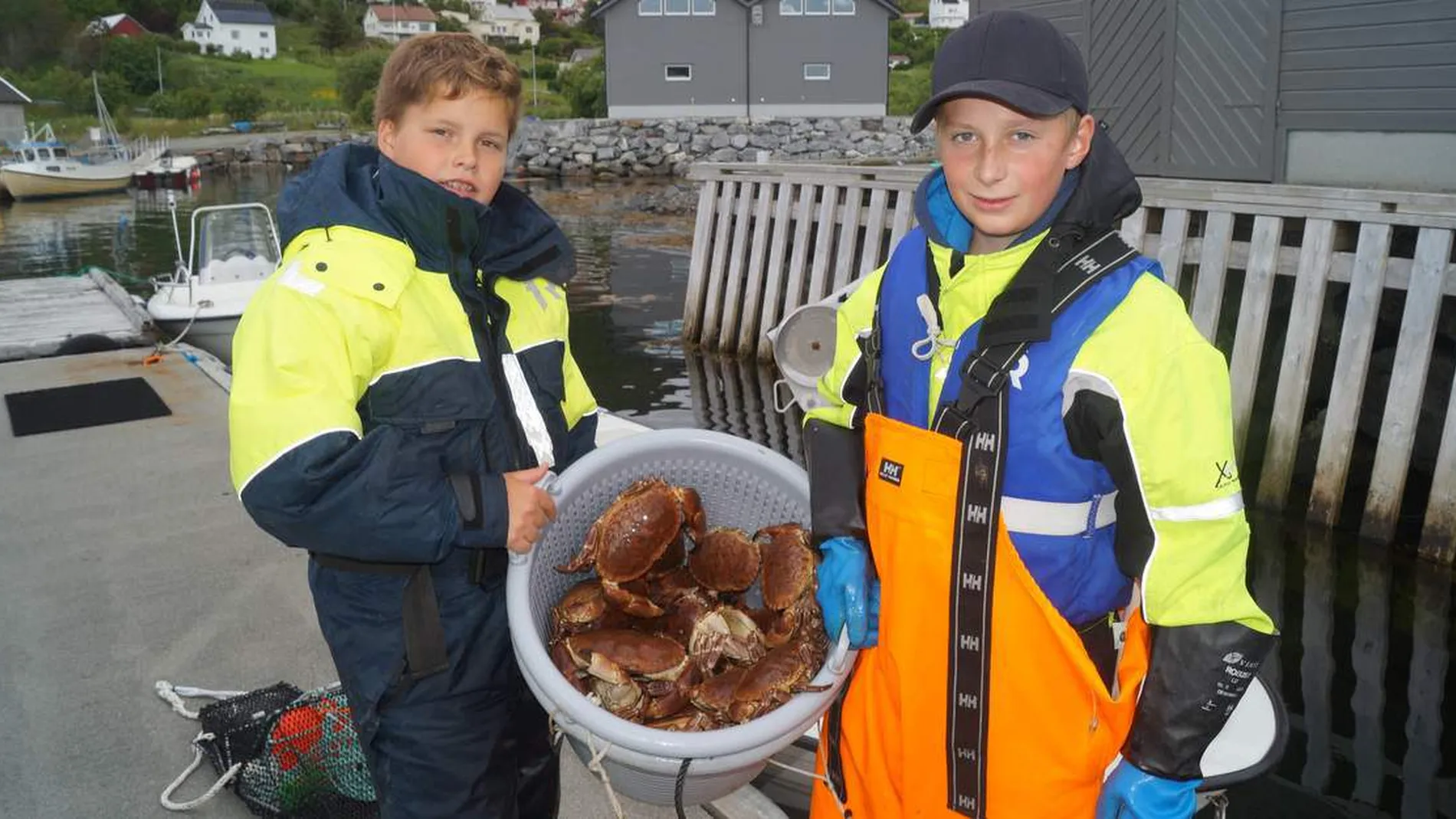 Vanskeleg start for unge krabbefiskarar