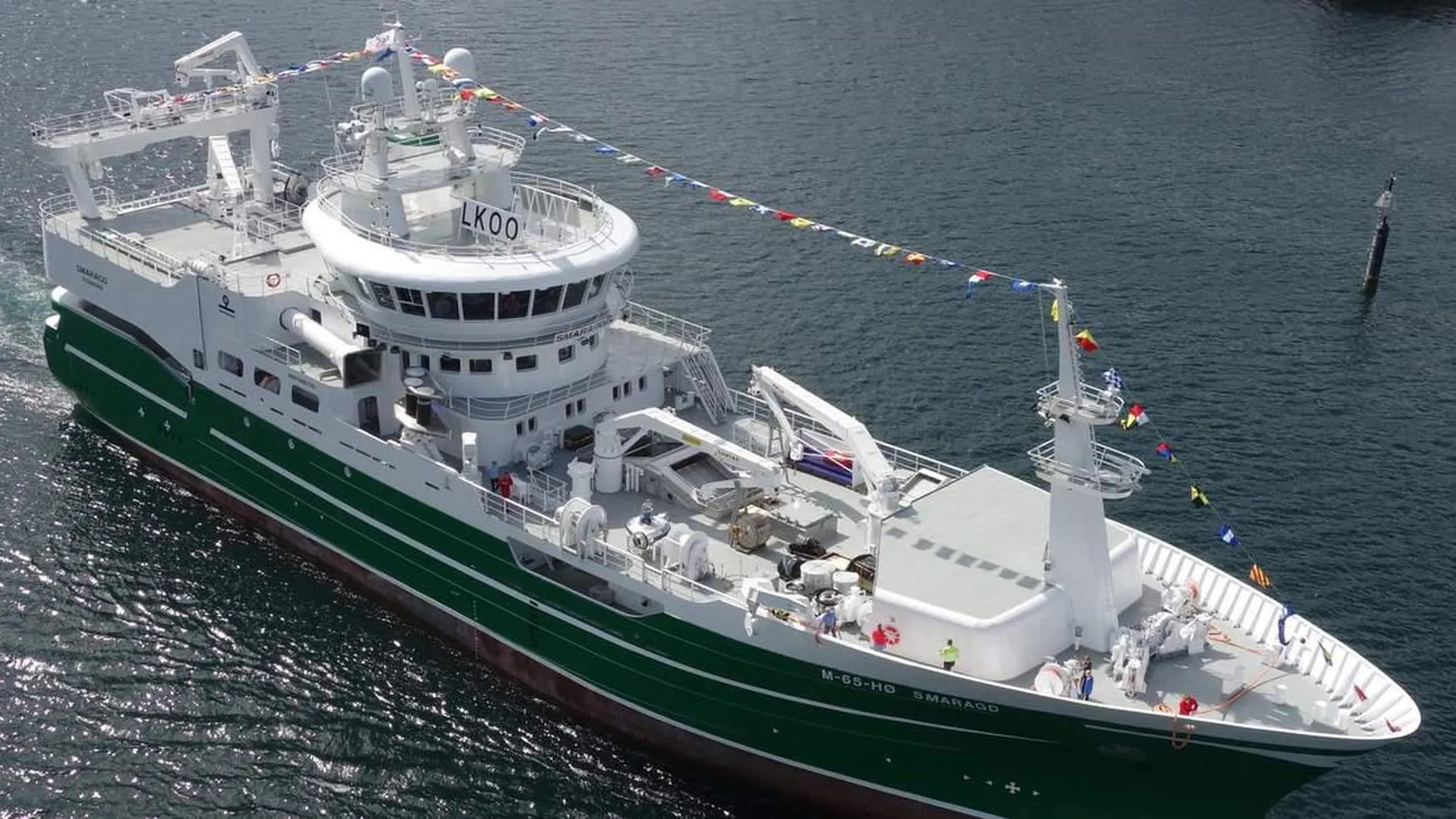 Fiska for ti millionar i eitt kast