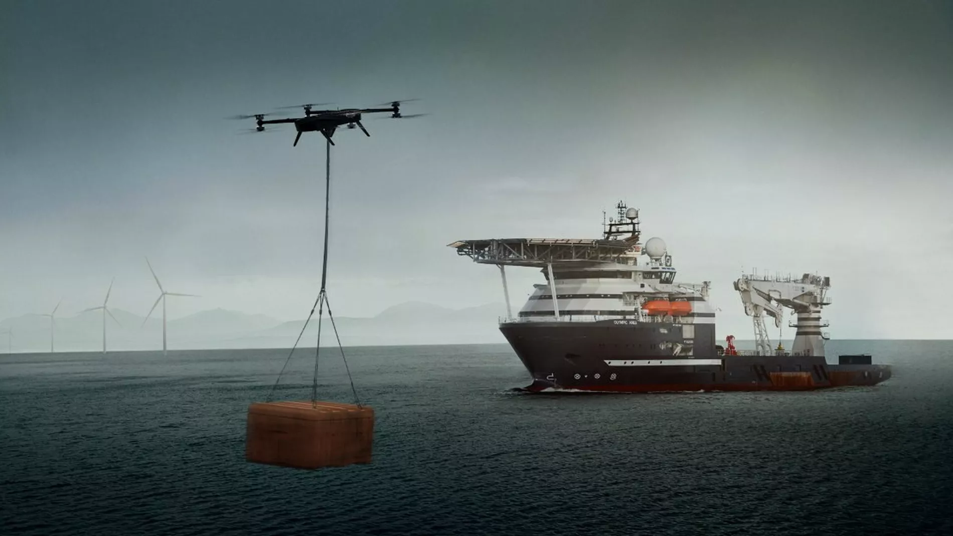 Skal utvikle dronar for offshore frakt