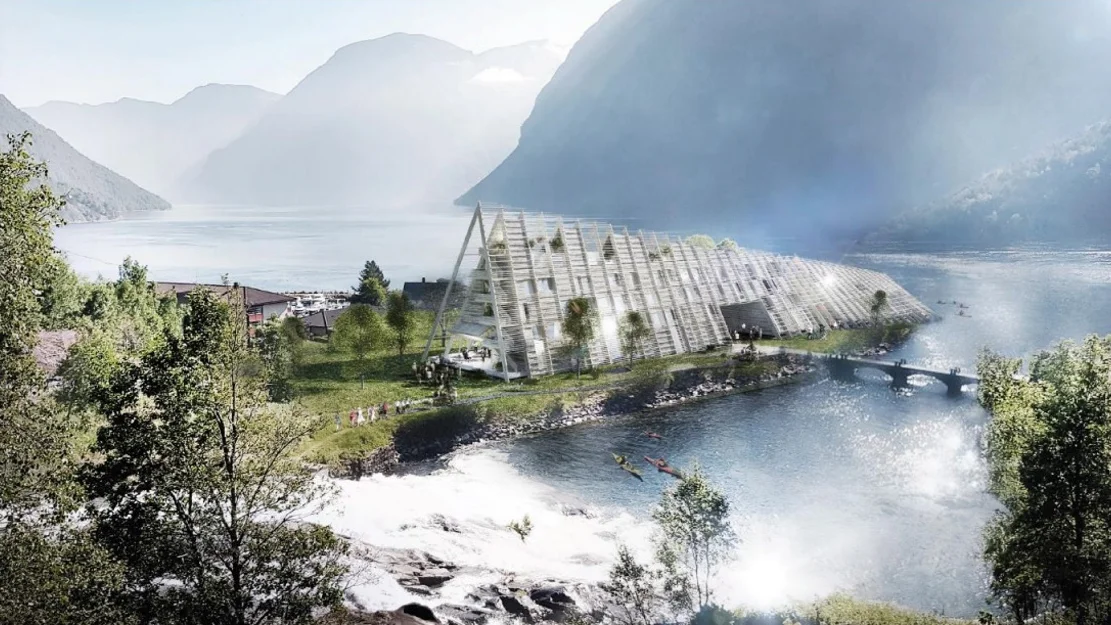 Endrar hotellplanar i Hellesylt