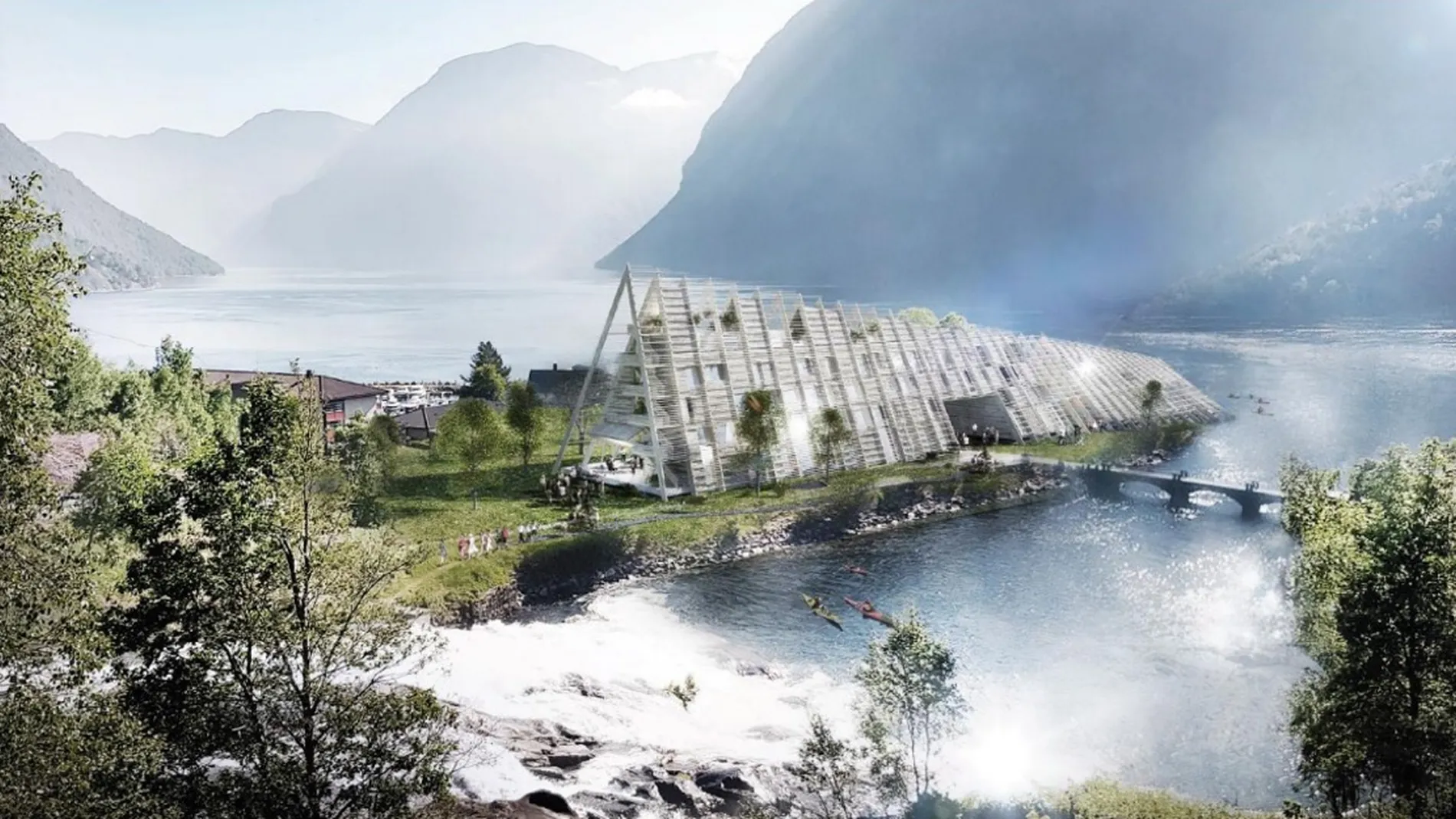 Endrar hotellplanar i Hellesylt