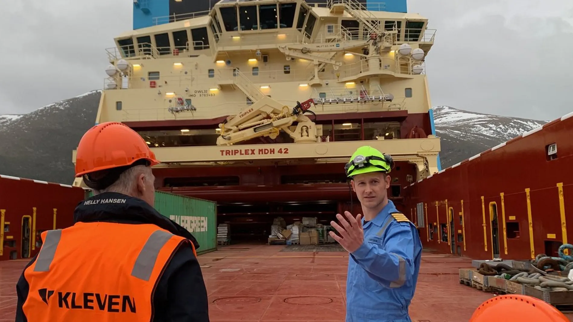 Ankerhandtering utgjer berre halve jobben