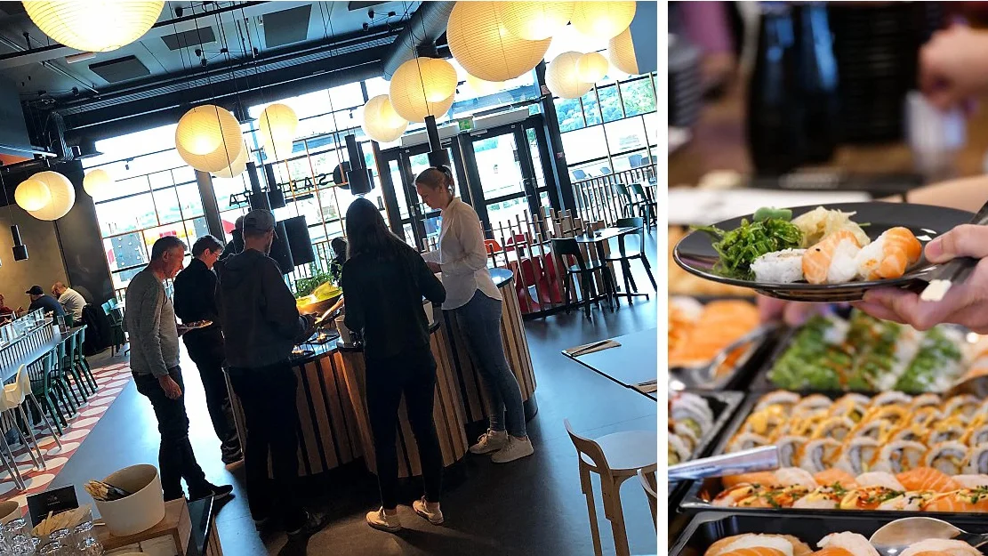 Sushi slaar an i A Alesund