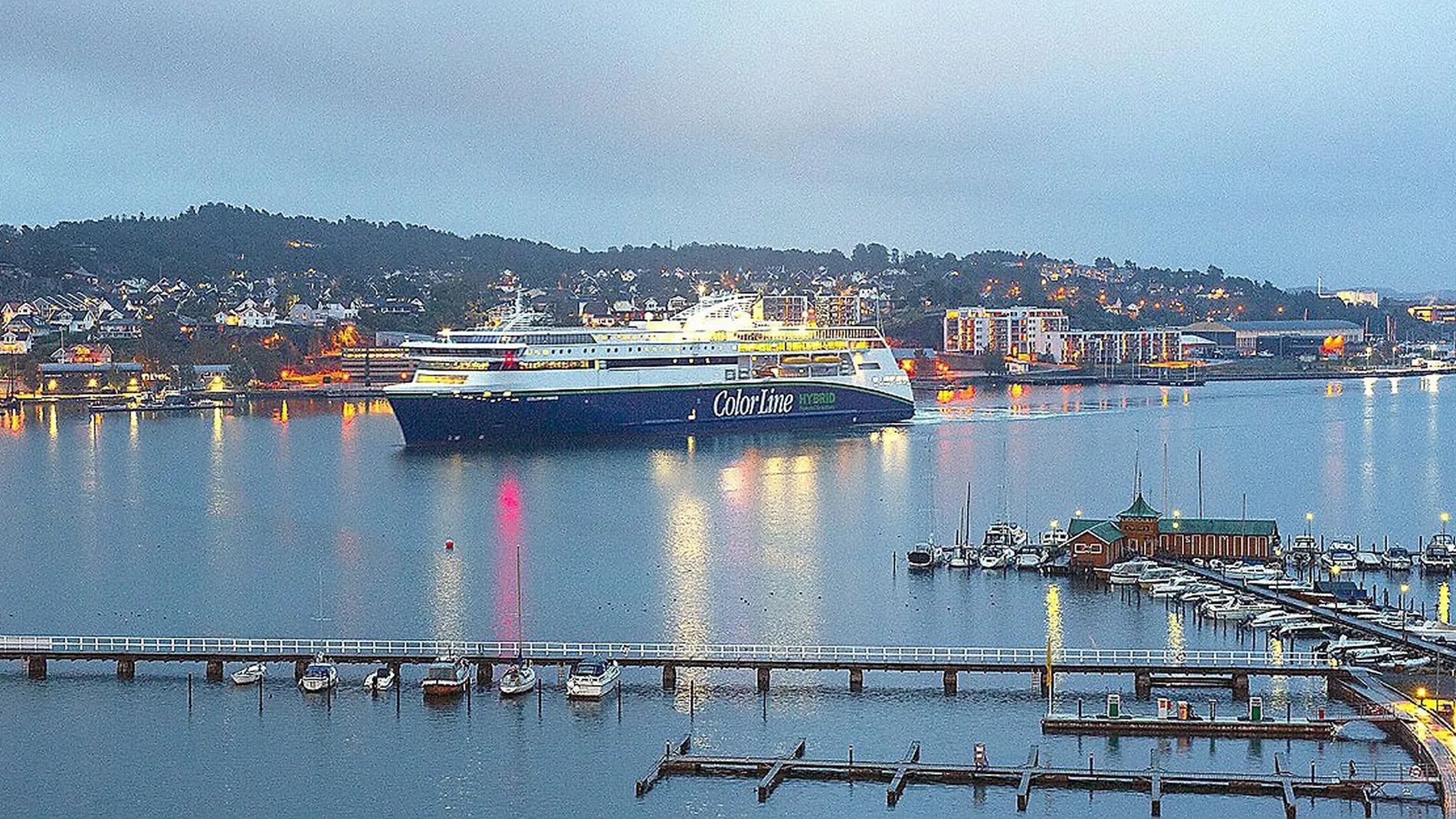 I dag vart flaggskipet sett i trafikk
