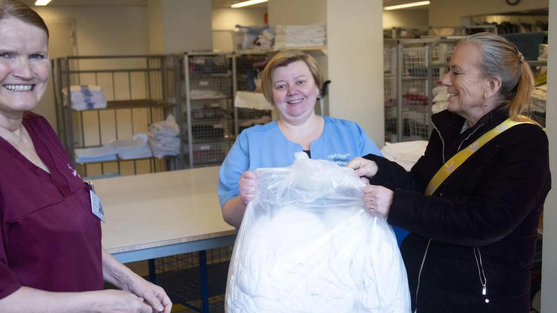 Stor glede over smittevernsfrakker fra Ekornes