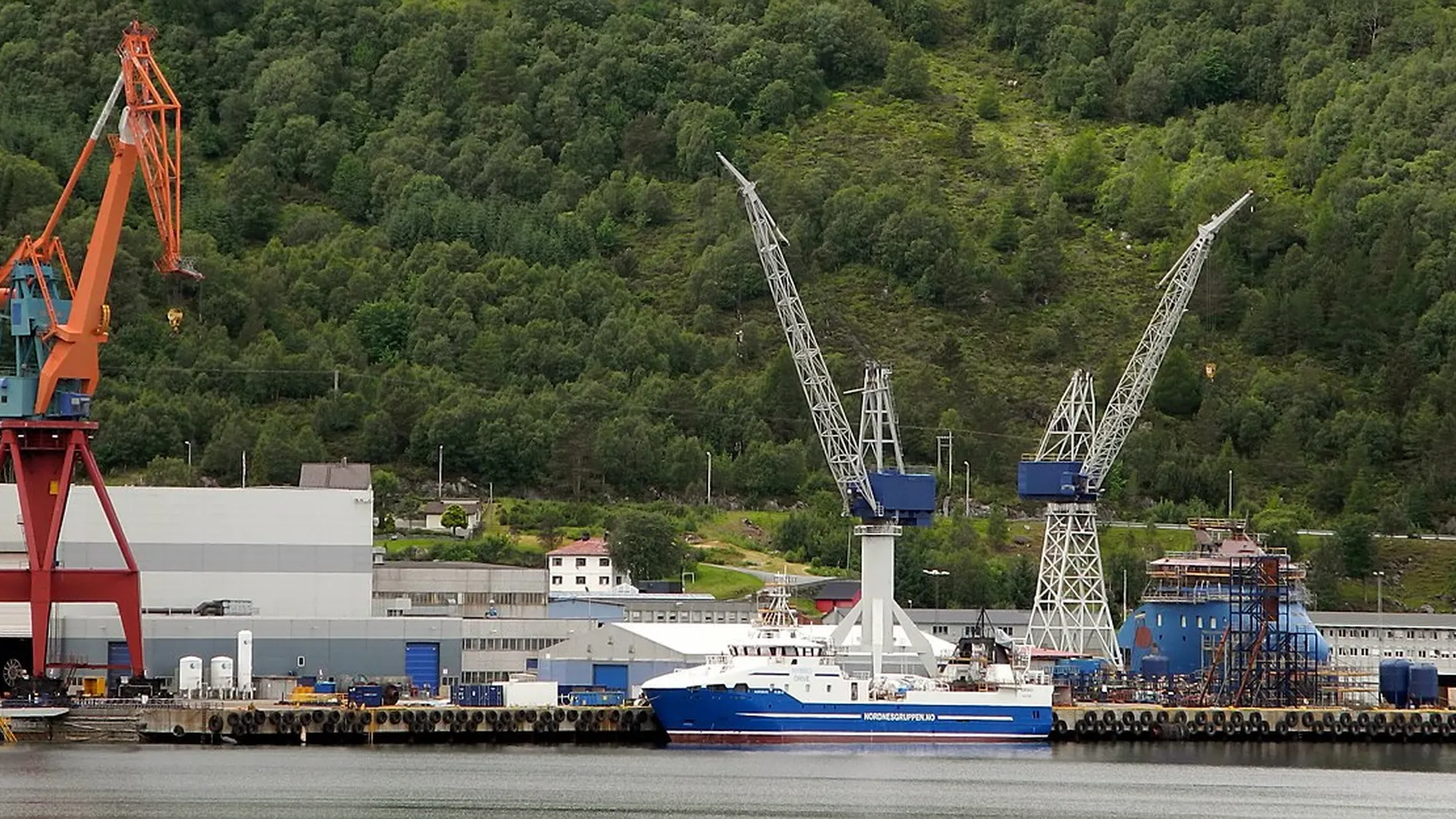 Nordnes reiarlaget bygger paa Kleven Merkar at dei er prega