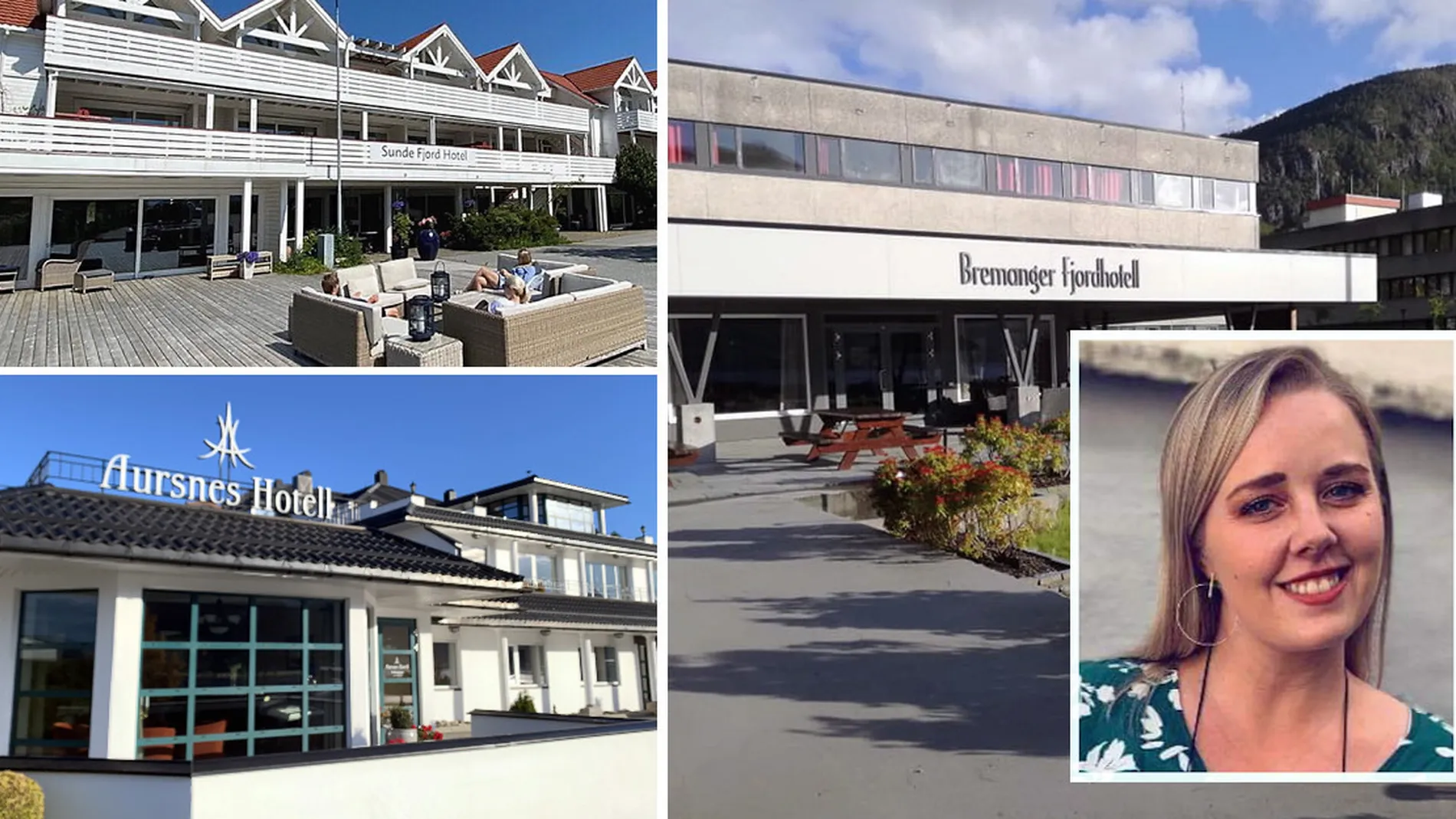 Desse hotella driv smaatt men godt