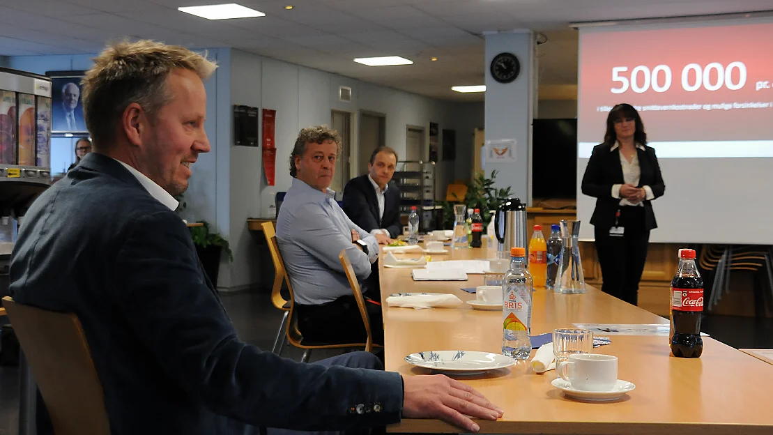 Vard held seg i balanse