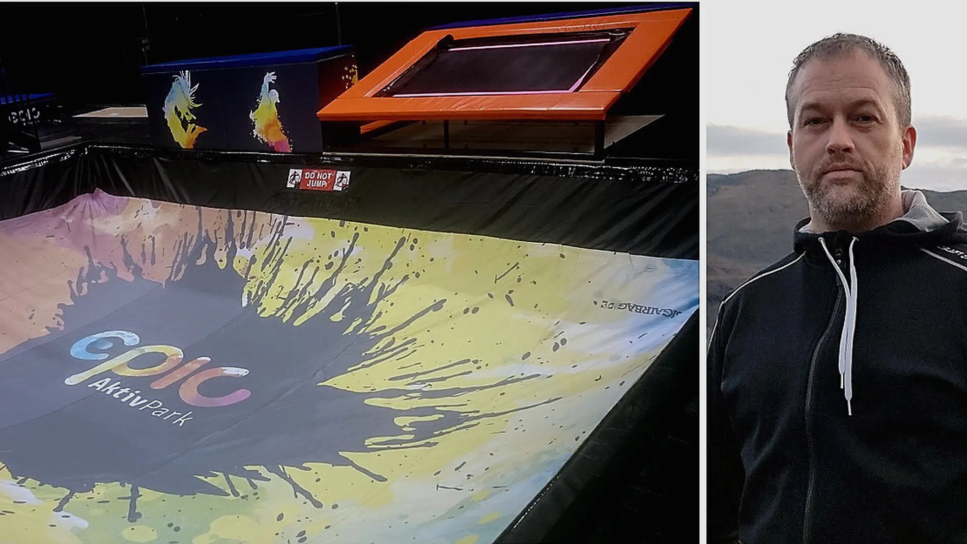 Hoppar i det med ny aktivitetspark