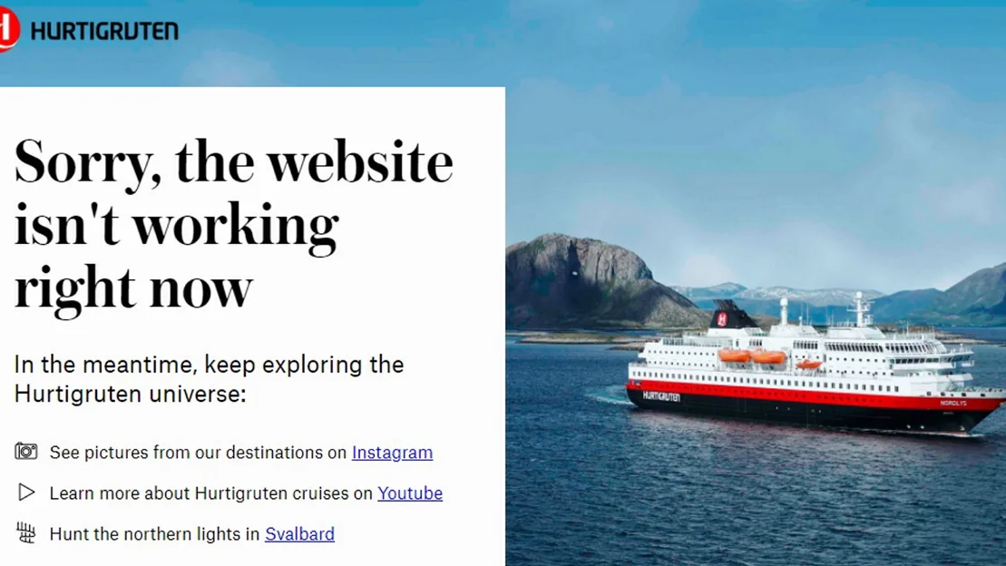 Omfattande dataangrep mot Hurtigruten