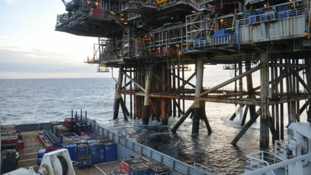 Oljeplattform i Norsjoen illustrasjonsfoto Odd Kristian Dahle Fiskebat