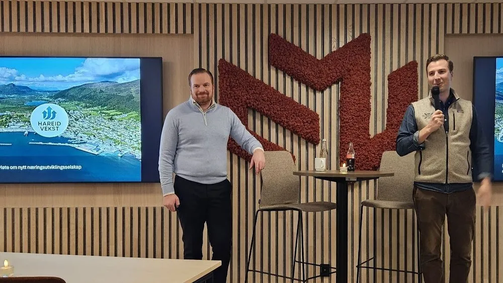 Pal Andreas Alnes Kim Lillebo foto Vekst i Hareid