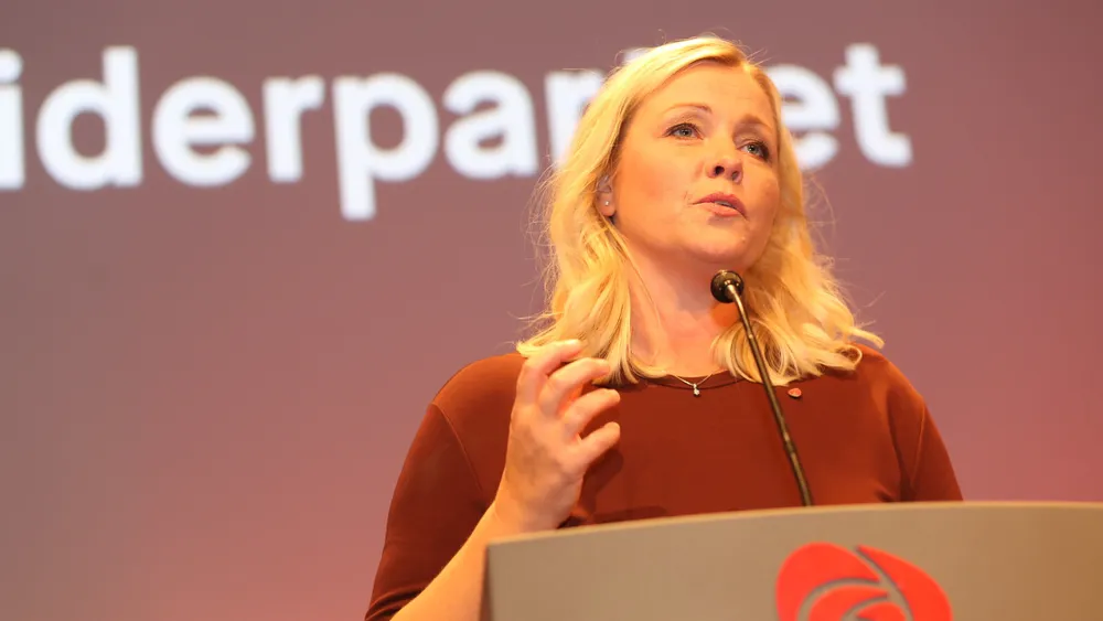 Arbeids og inkluderingsminister Kjersti Stenseng Foto Bernt Sonvisen