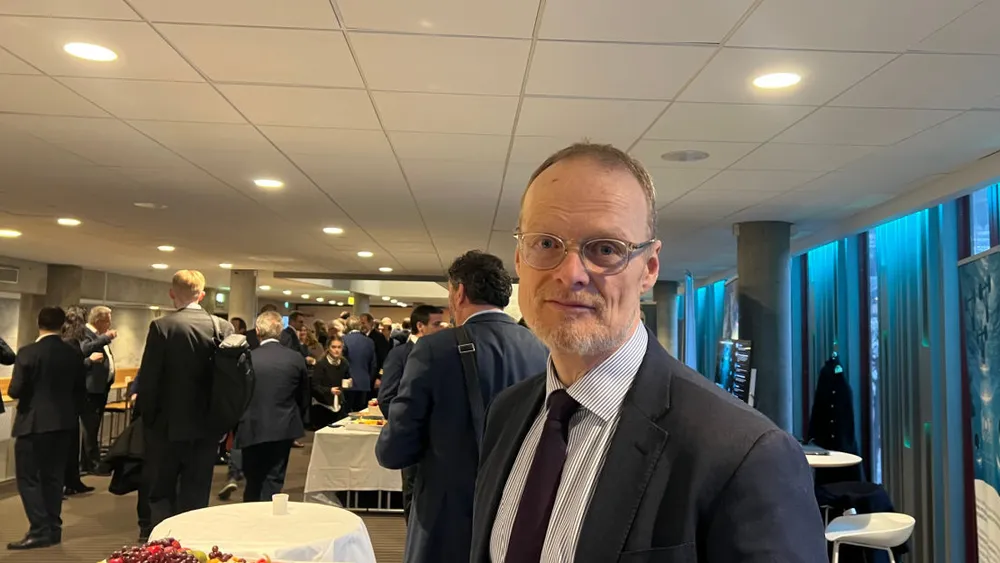 Torleiv Opland leder bransjeforening for forsvarsbedrifter foto Karoline Prytz Berset