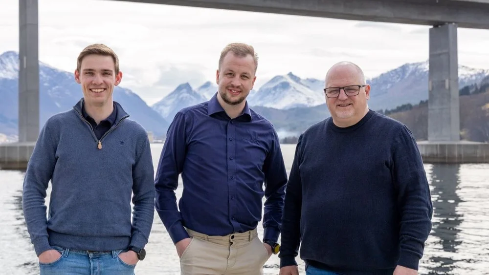 Oskar Iversen Kim Aakervik Lasse Stokkeland Salthammer batbyggeri Foto Masi