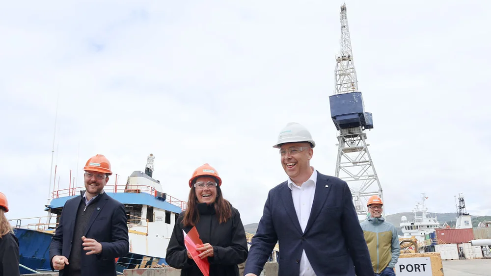Fv Stian Skorgen Scheide Marianne Sivertsen Naess Hans Jorgen Fedog Green Y Ard Kleven juni 26 foto Ogne