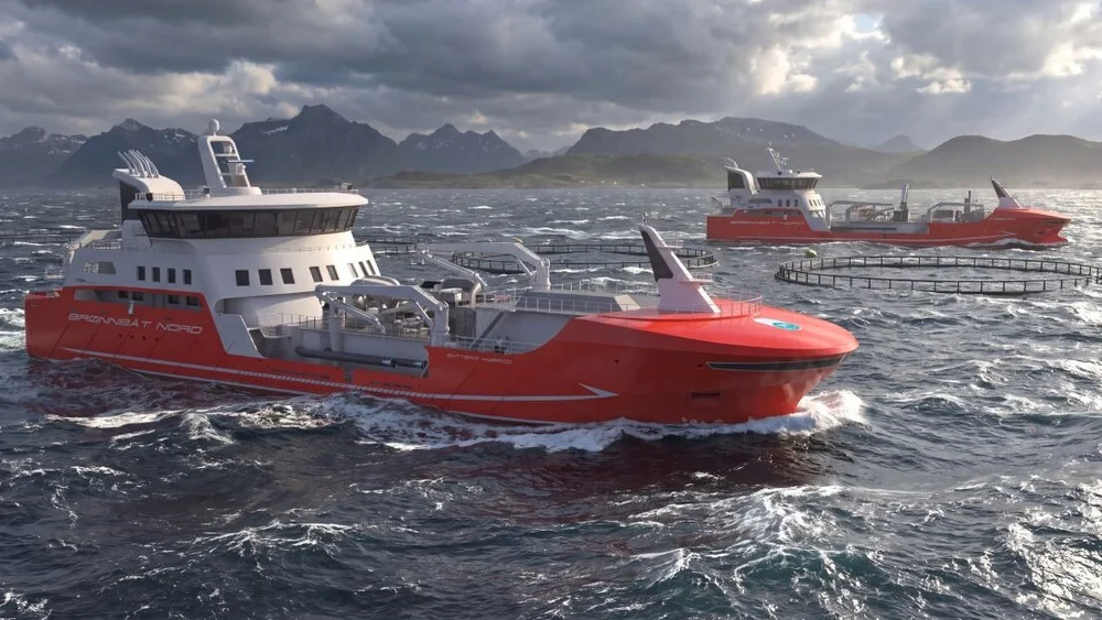 Bronnbat nord illustrasjon NSK Ship Design