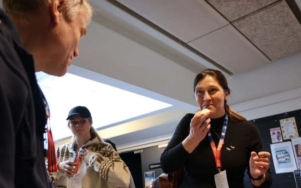 Nina Vangen Ranoien i Tine bonde Lars Molvaer